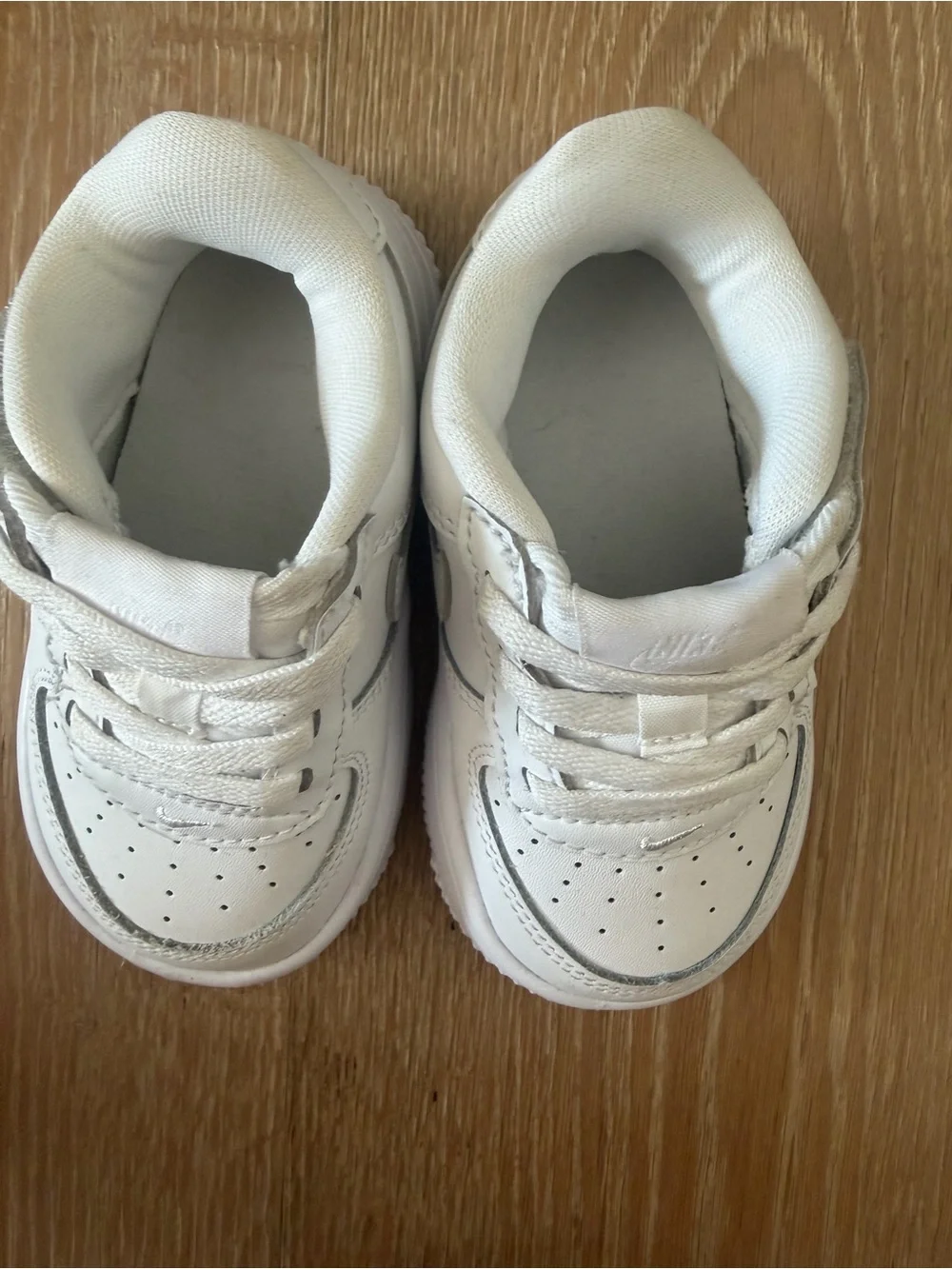 Nike Kids White Low-Top Athletic Sneakers